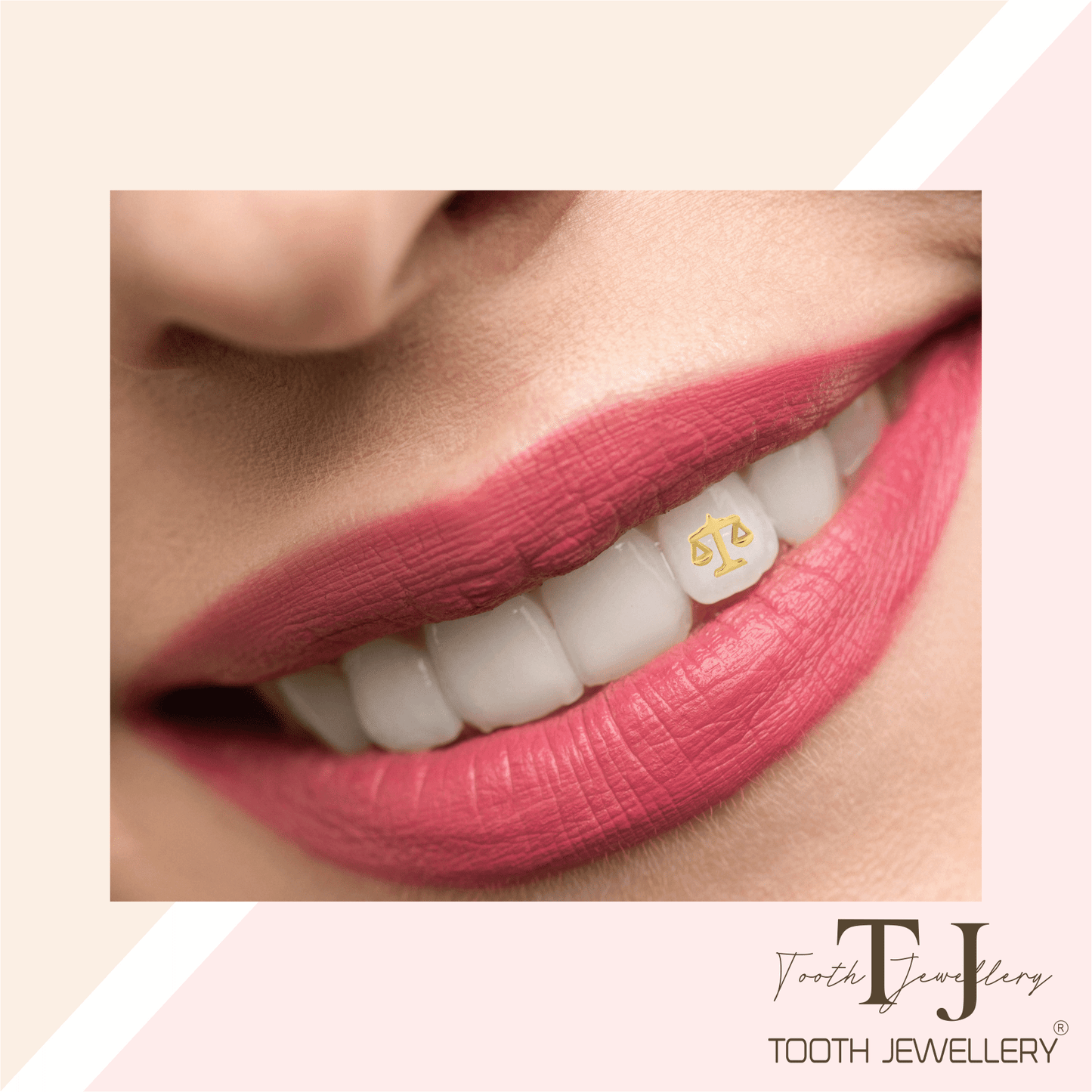 Libra Tooth Charm Tooth Jewellery