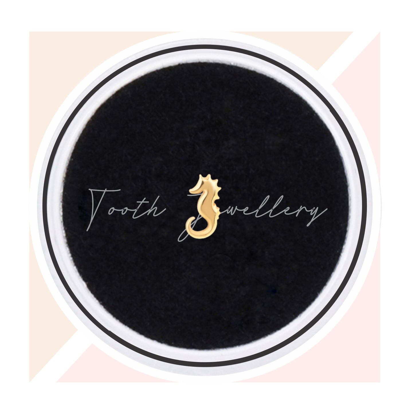 Seahorse Tooth Charm Tooth Jewellery